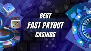 Fast Withdrawal Casinos The Future of Online Gambling